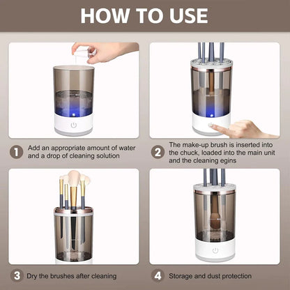 Nolanson™ Electric Makeup Brush Cleaner