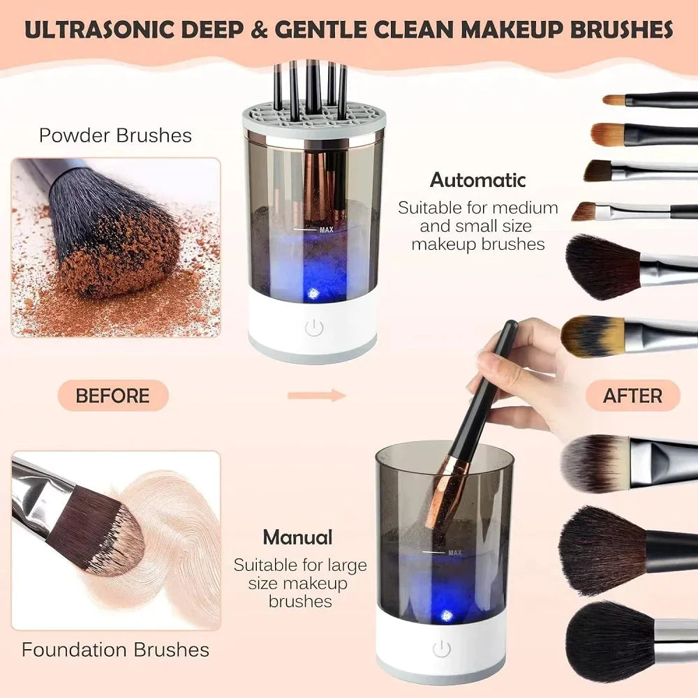 Nolanson™ Electric Makeup Brush Cleaner